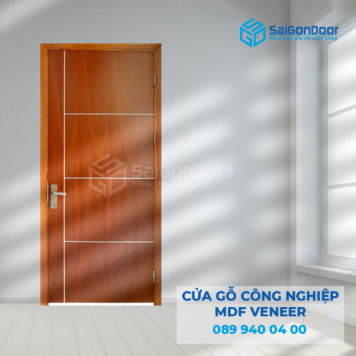 Cửa Gỗ MDF Veneer P1R4b-SGD