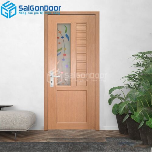 Cửa Nhựa Giả Gỗ Đài Loan YK-12-DL-SGD